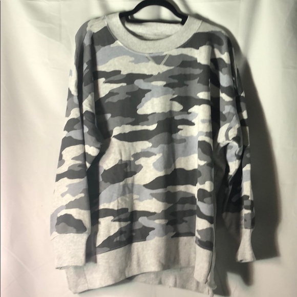 aerie good vibes oversized sweatshirt